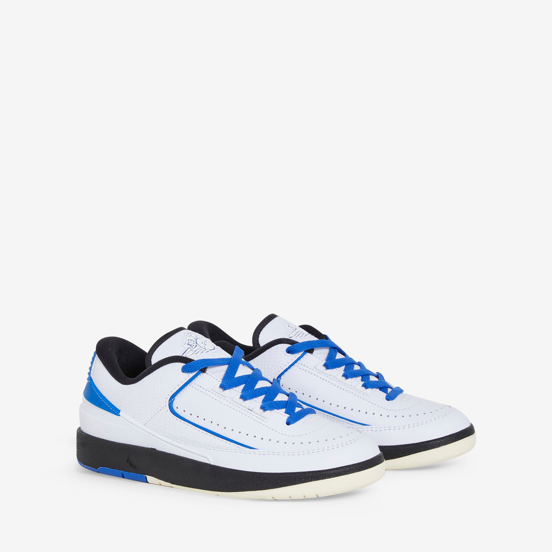Women's Air Jordan 2 Retro Low White | Varsity Royal | Black | Muslin Footwear