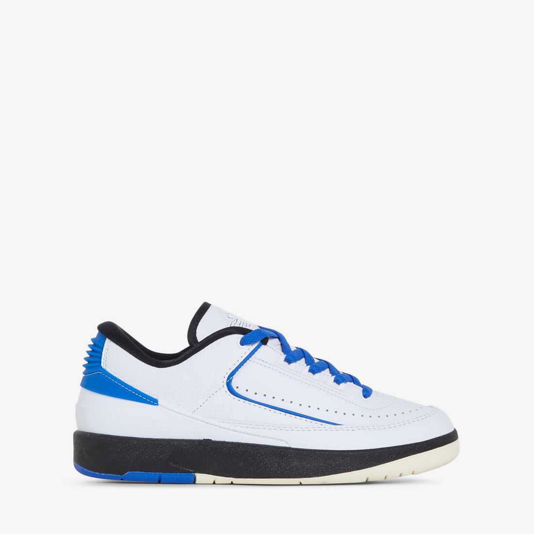 Women's Air Jordan 2 Retro Low White | Varsity Royal | Black | Muslin Footwear