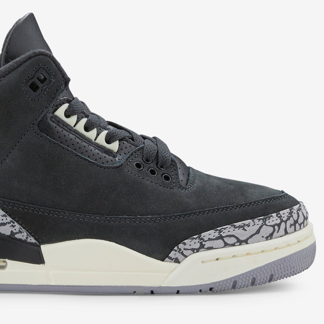 Women's Air Jordan 3 Retro Off Noir | Black | Sail | Cement Grey Footwear