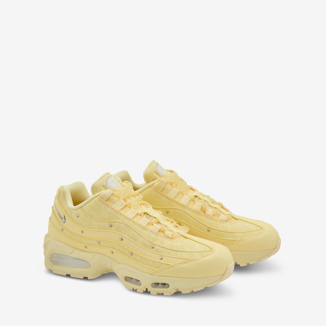 Women's Air Max 95 OG Soft Yellow | Metallic Silver | Alabaster Footwear