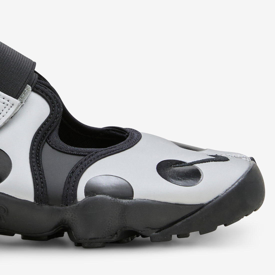 Women's Air Rift Black | Black | Metallic Silver Footwear