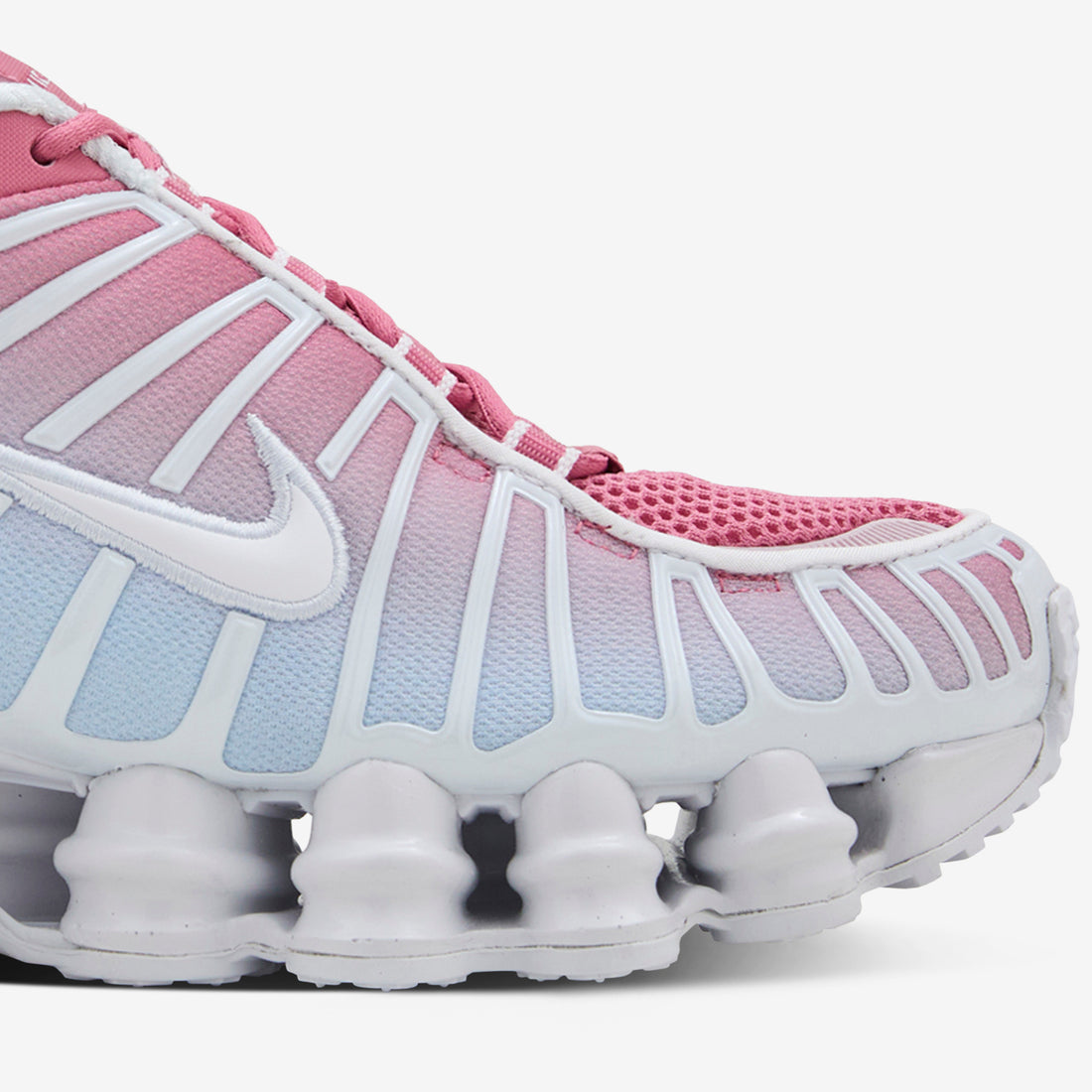 Women's Shox TL Fade White | Football Grey | Peony Footwear