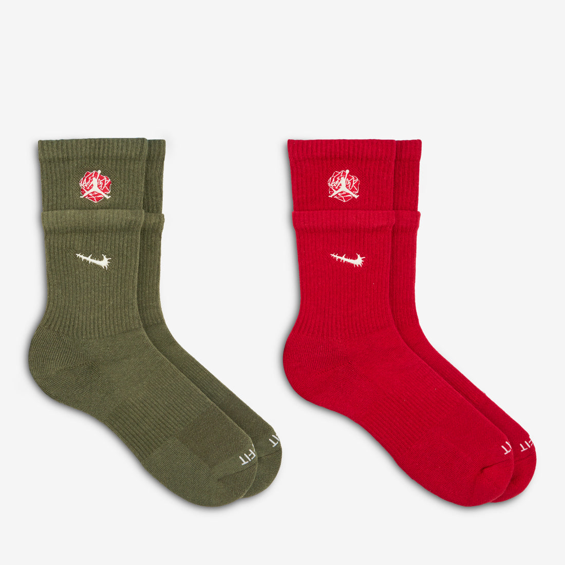 Teyana Taylor x Everyday Plus Cushioned Crew Socks 4-Pack Multi-Color Jumpers