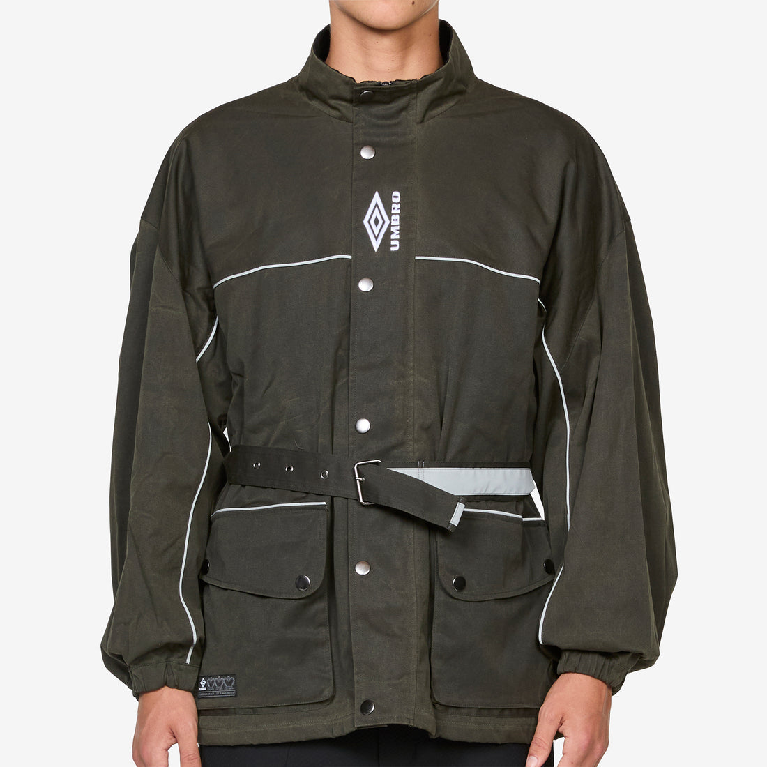 Trainer Waxed Jacket Dark Olive Jackets