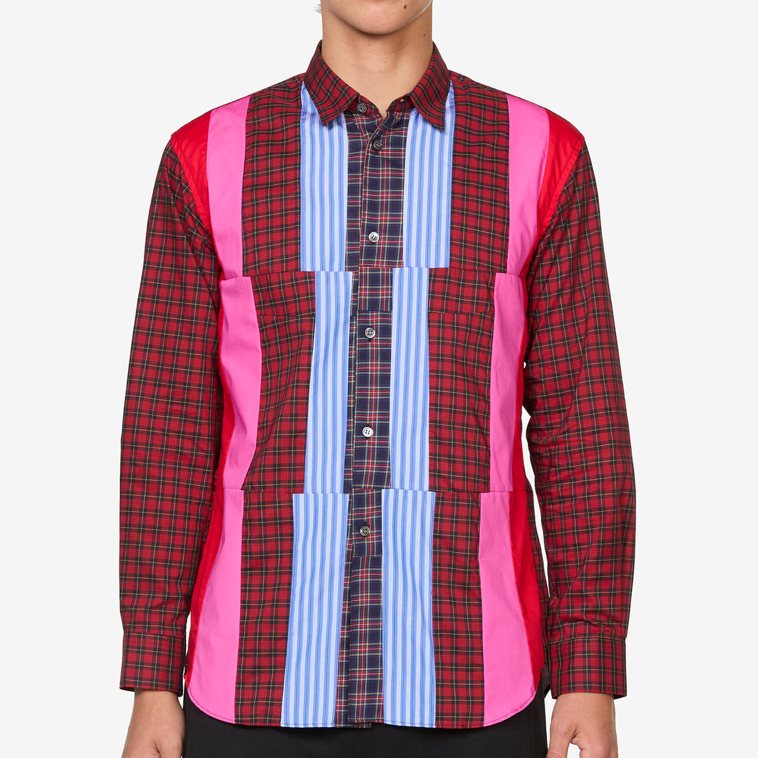 Tartan Colour Block Shirt Multi Shirts