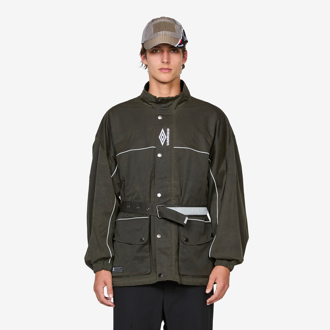 Trainer Waxed Jacket Dark Olive Jackets