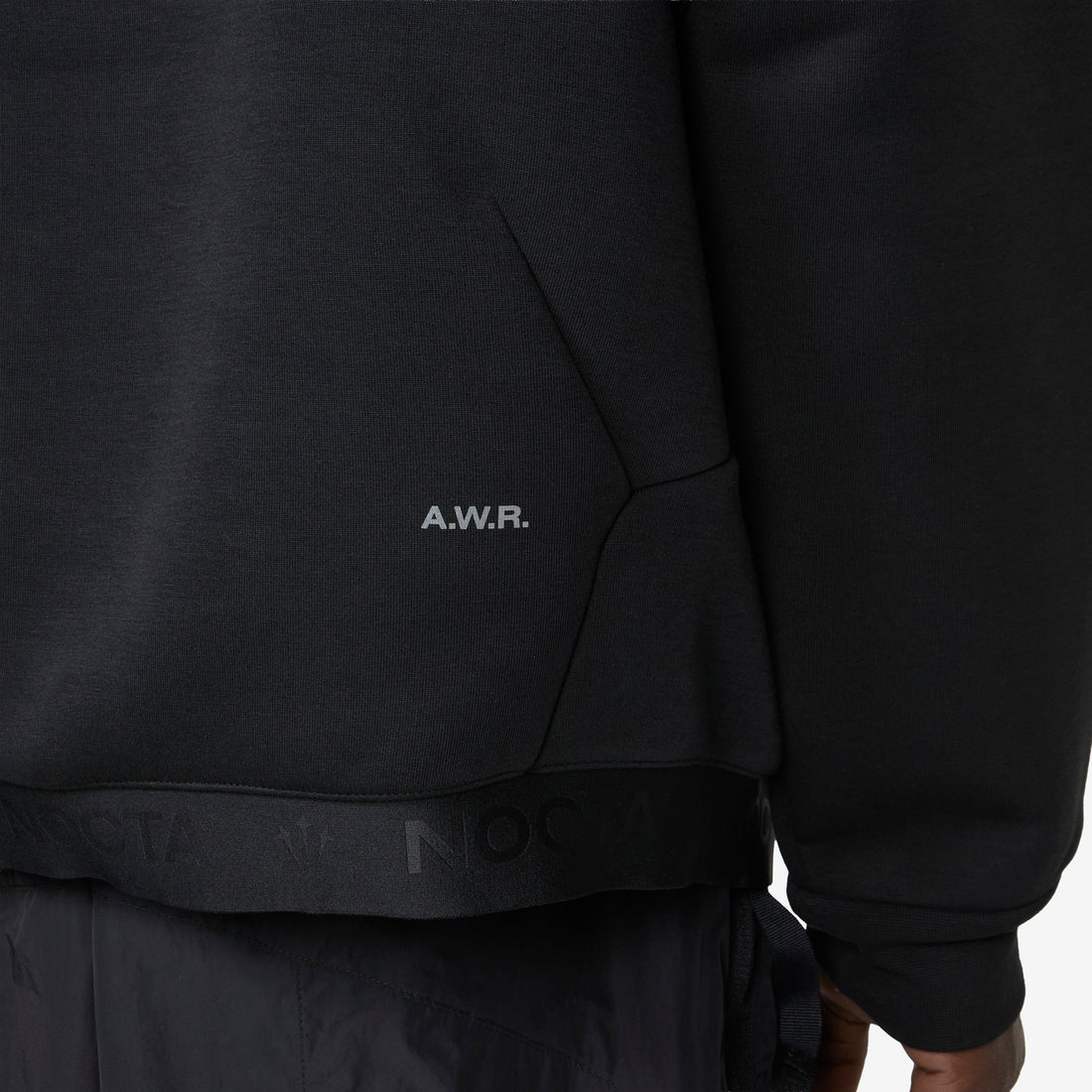 NOCTA Trapezoid Cut Crew-Neck Sweatshirt Black | Refblk Shirts