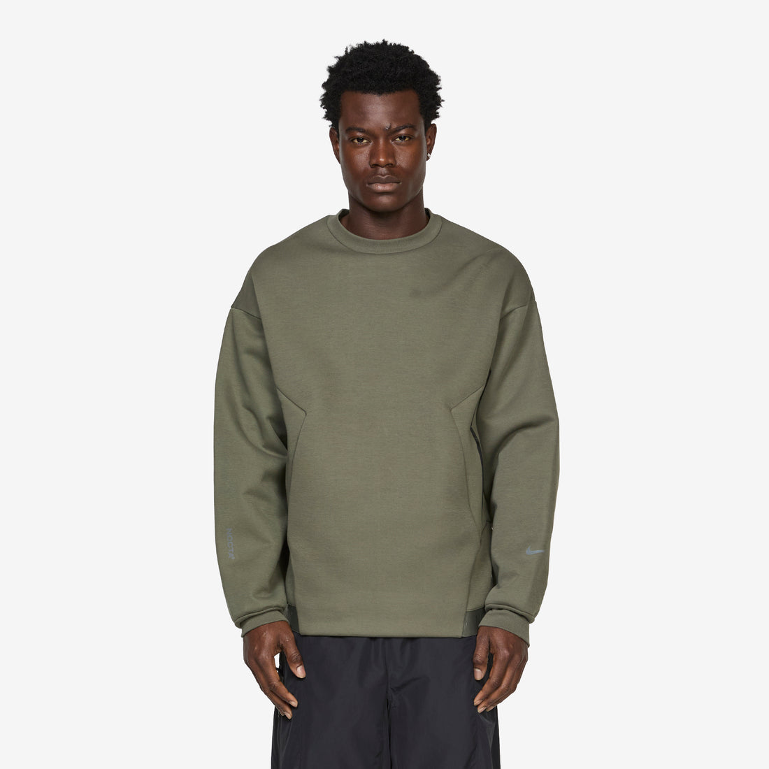 NOCTA Trapezoid Cut Crew-Neck Sweatshirt Twilight Marsh | Refblk Shirts