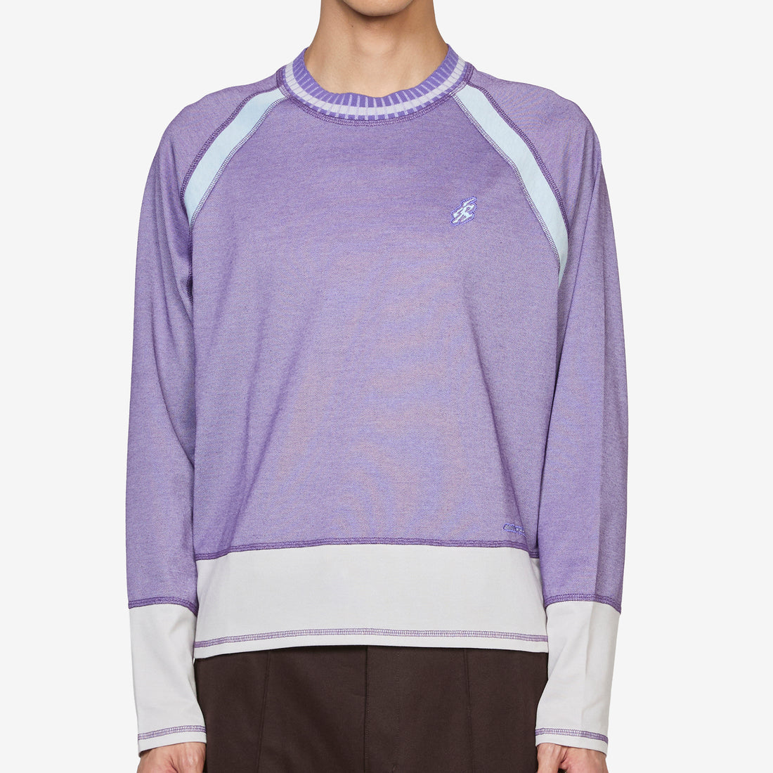 ASICS NOVALIS Kunzea Longsleeve T-Shirt Purple Tees