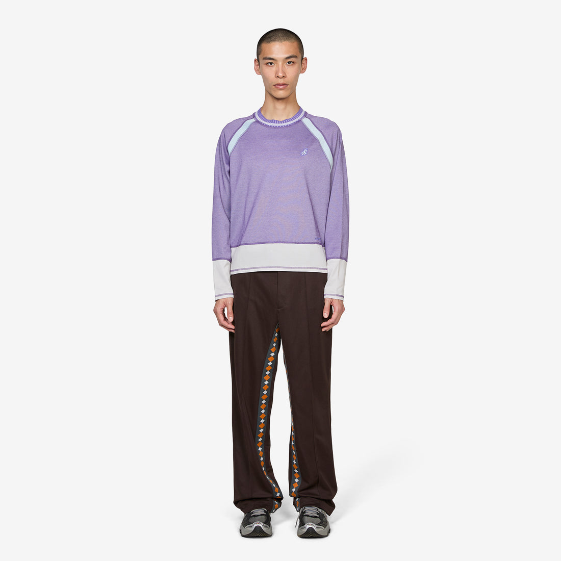 ASICS NOVALIS Kunzea Longsleeve T-Shirt Purple Tees
