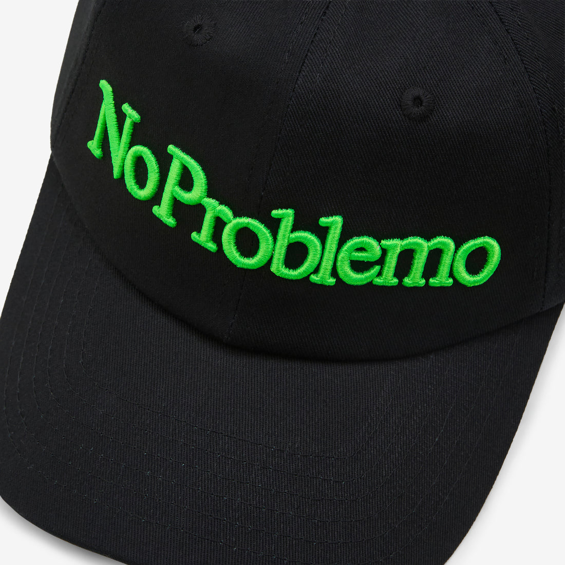 No Problemo Cap Black | Green Headwear