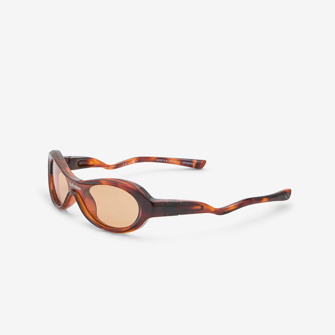 Le Specs x Vortex Deux Tortoiseshell | Mustard Mono Eyewear