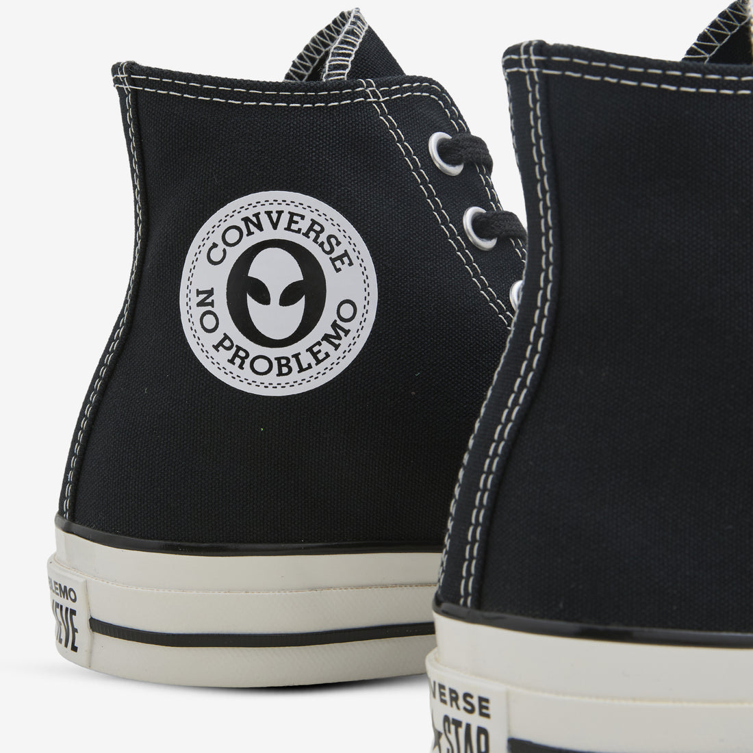 No Problemo x Chuck '70 Hi Black Footwear