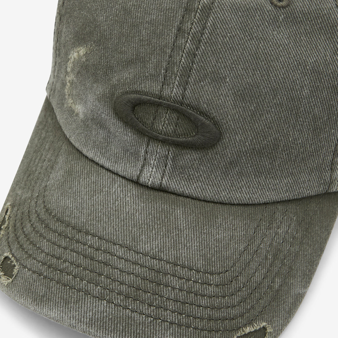47 Reserve Distressed Cap Deep Olive Headwear