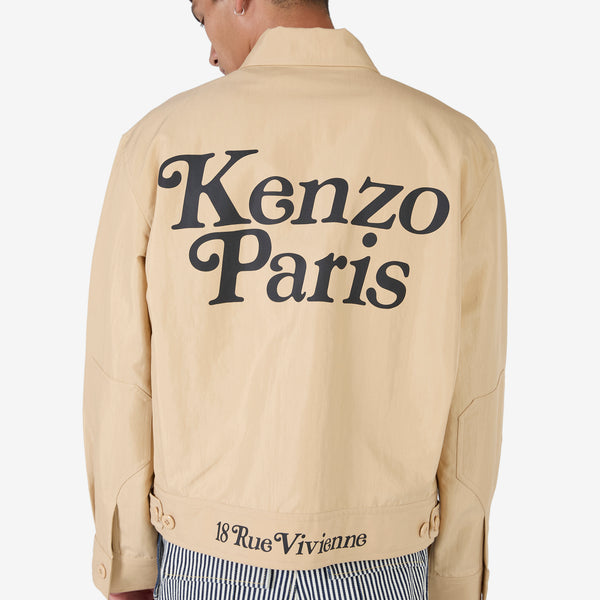 'KENZO by Verdy' Cropped Jacket Camel