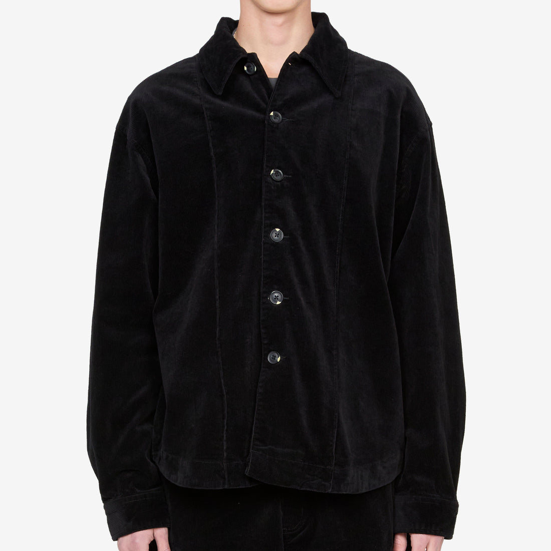 Float Overshirt Vintage Black Shirts