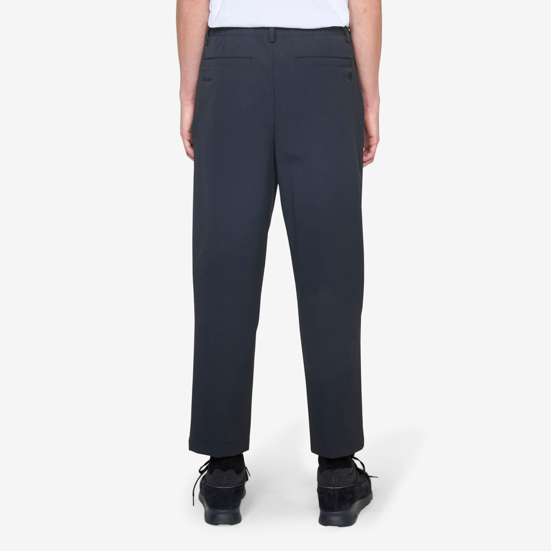 Grey Tapered Pant Black Pants