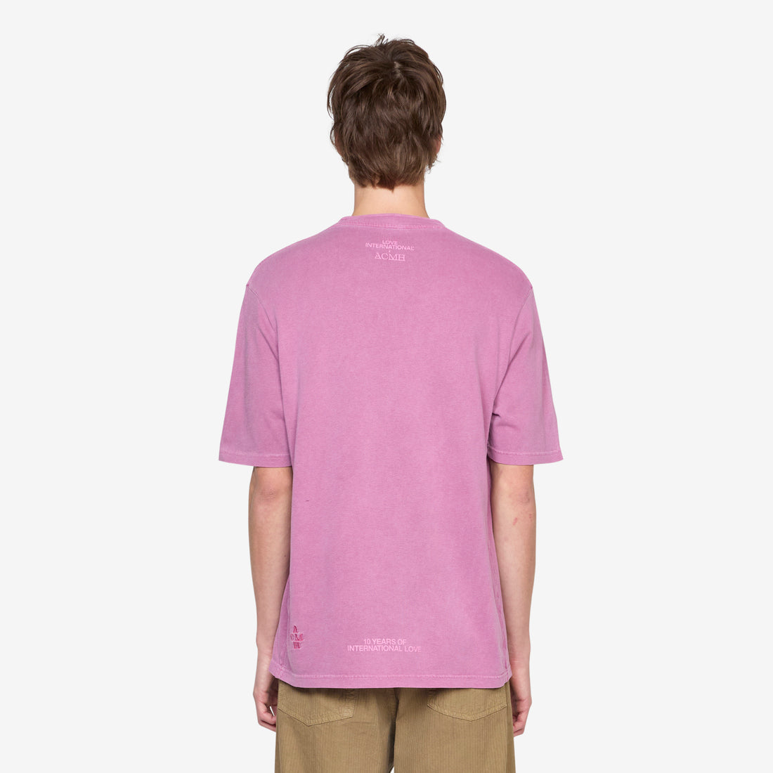 Our Love T-Shirt Acid Pink Tees