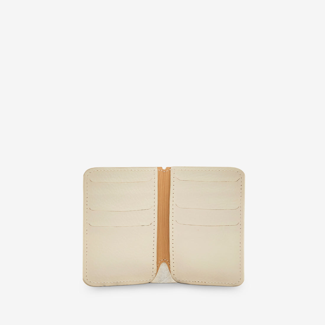 Card Case Deep Ecru Leather Accessories