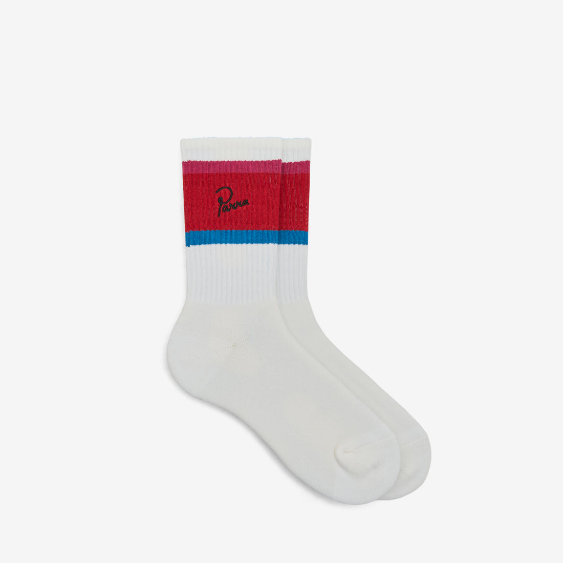 Signature Striped Crew Socks Red | Multi Jumpers