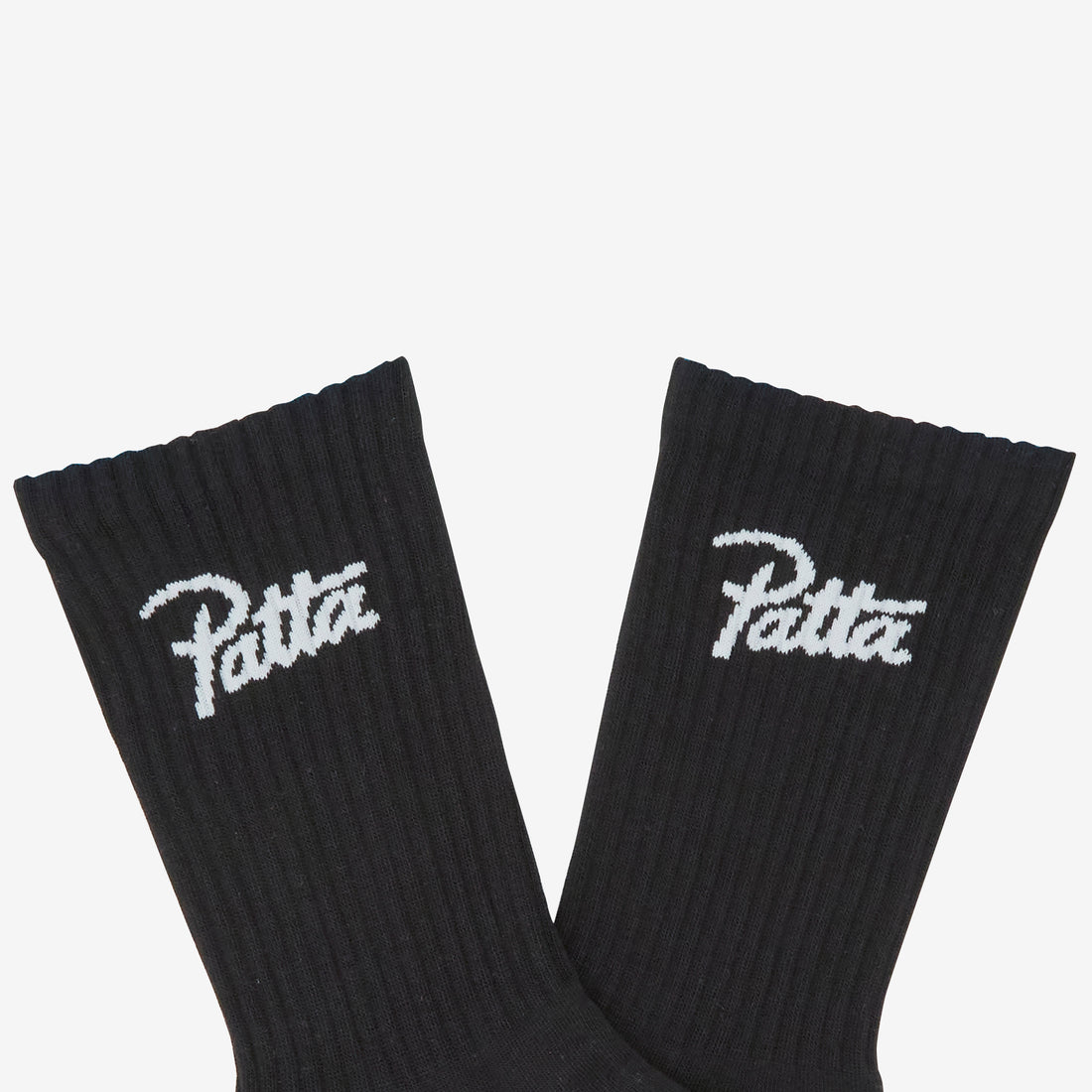 Script Logo Sport Socks Black Accessories