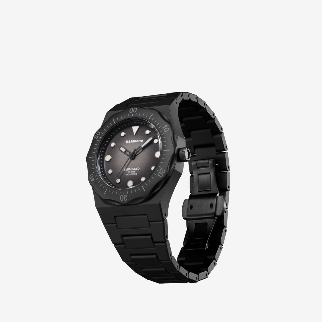 Polydiver 40.5mm Carbon Diver Jewellery