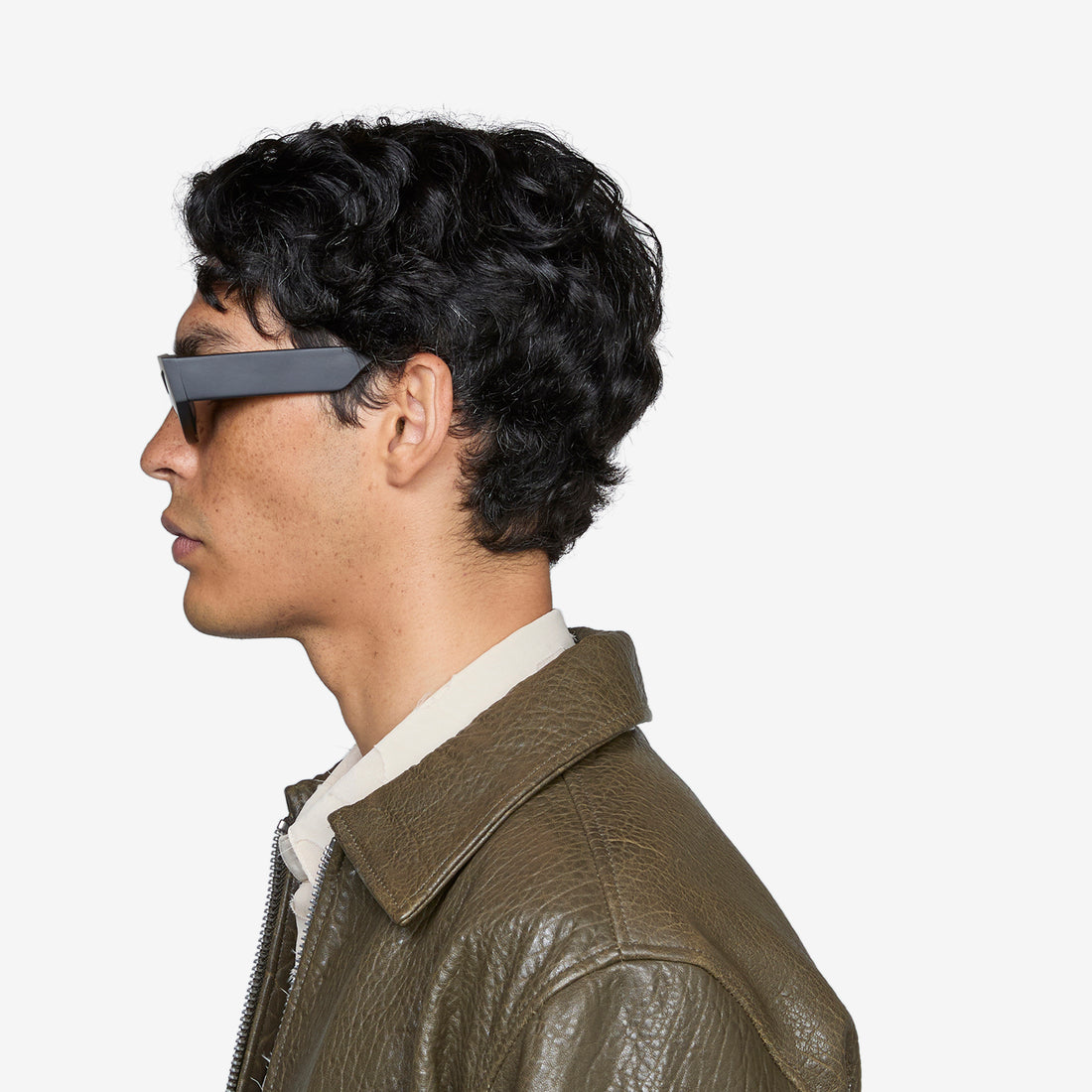 Eclipse Matte Black | Green Solid Lens Eyewear