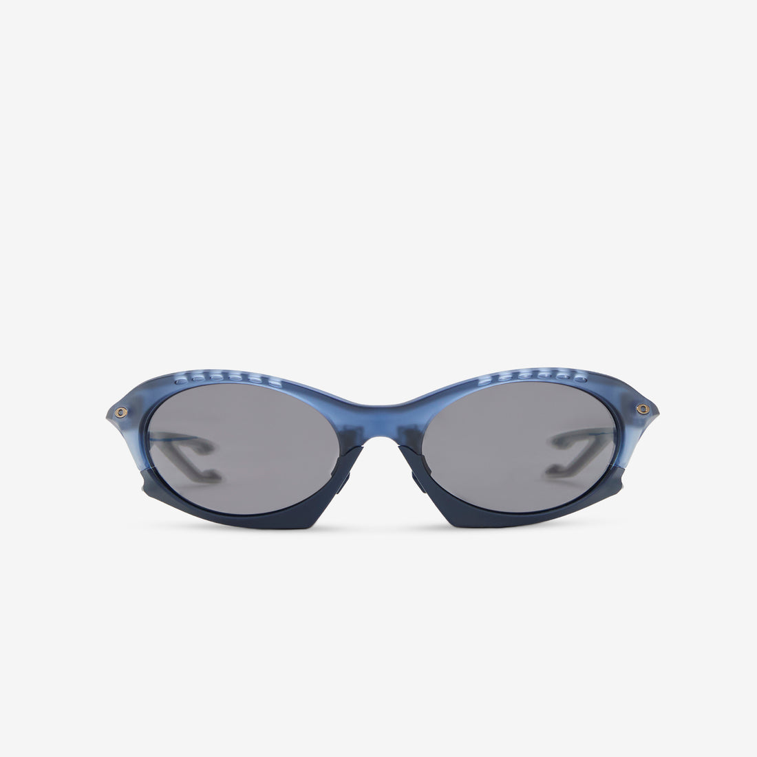 Plantaris Polaris Matte Transparent Abyss | Prizm Grey Polarized Eyewear
