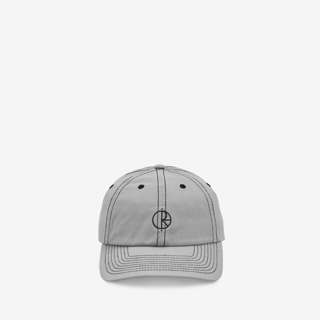 Contrast Sai Cap Washed Grey Headwear
