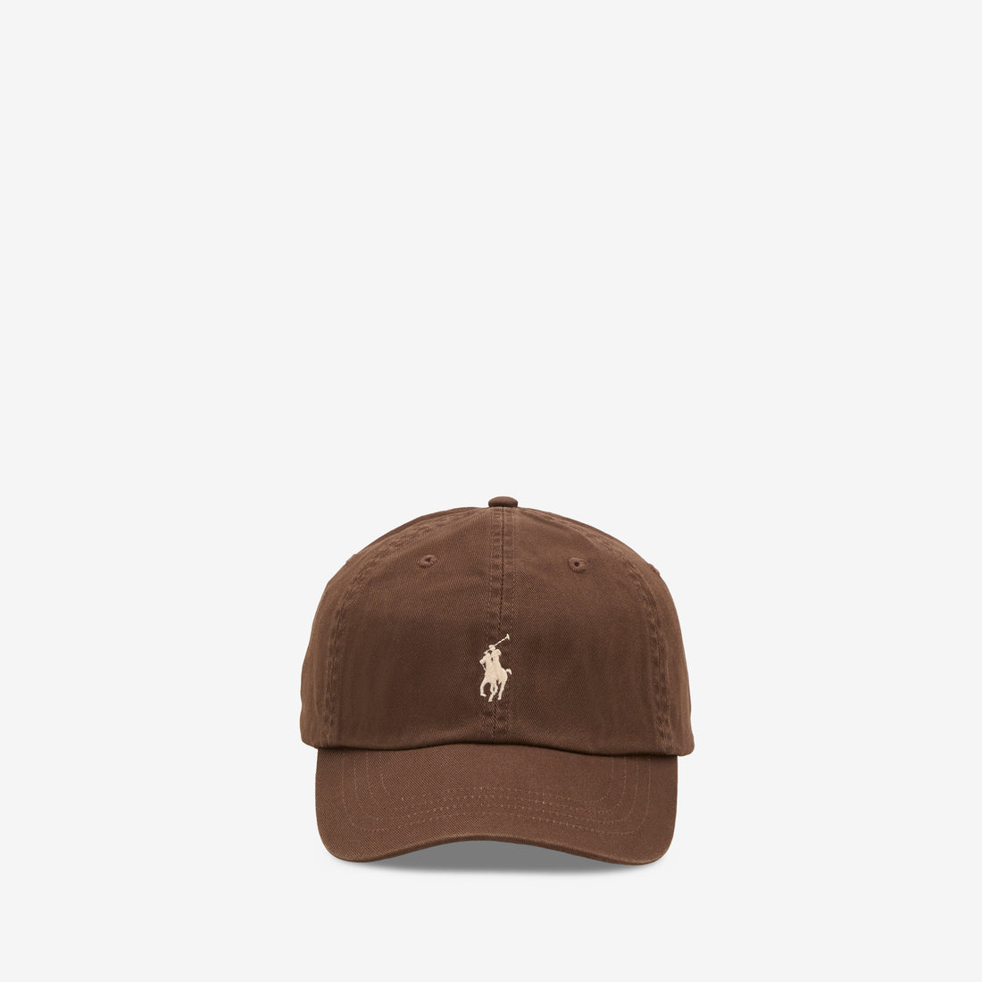 Iconic Cotton Chino Ball Cap Cooper Brown Headwear