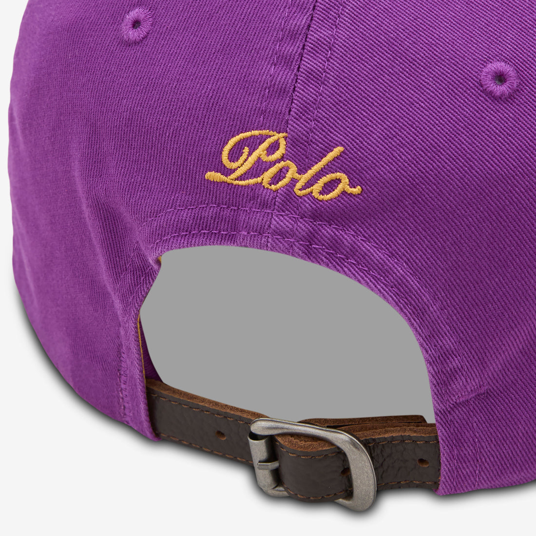 Triple-Pony Twill Ball Cap Purple Dawn Headwear