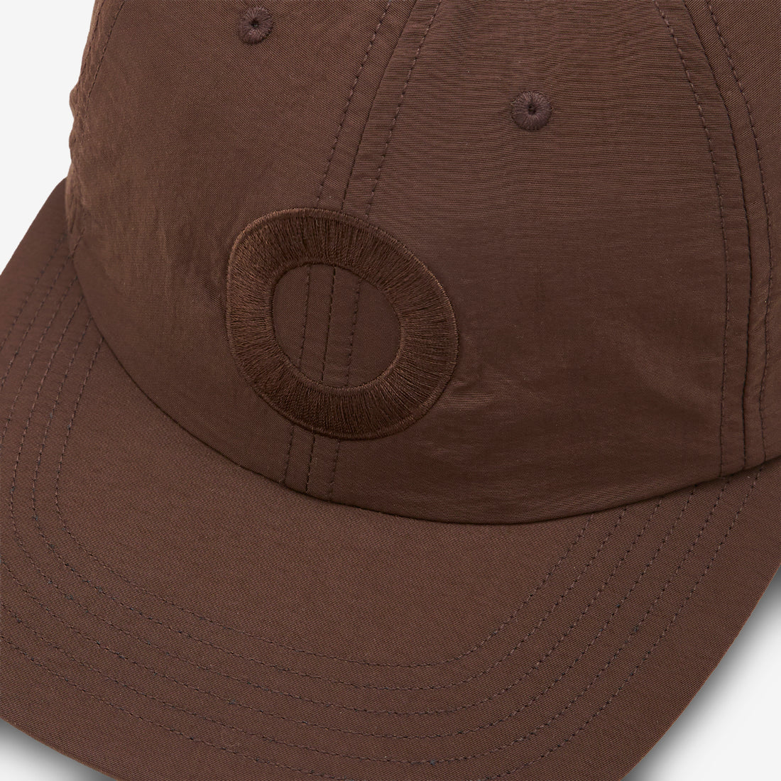 O 6 Panel Hat Delicioso Brown Headwear