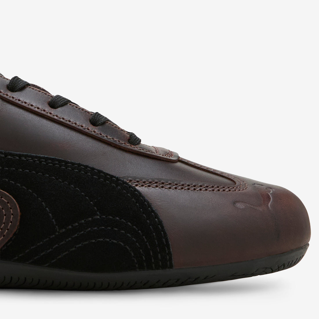 Speedcat Dressed Leather Brown | PUMA Black Footwear