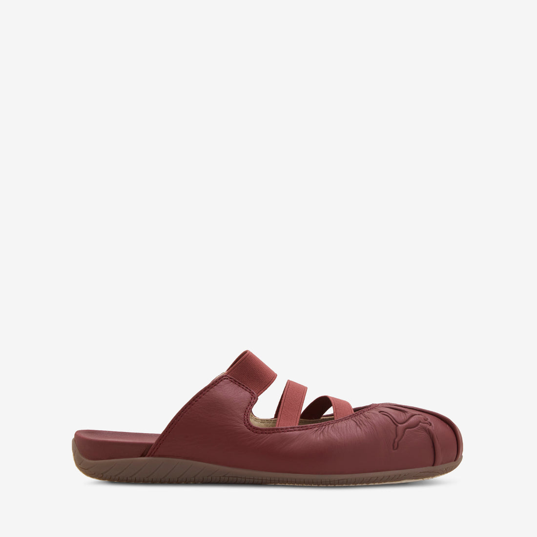 Women's Speedcat Mule Burgundy | Haute Coffee Footwear