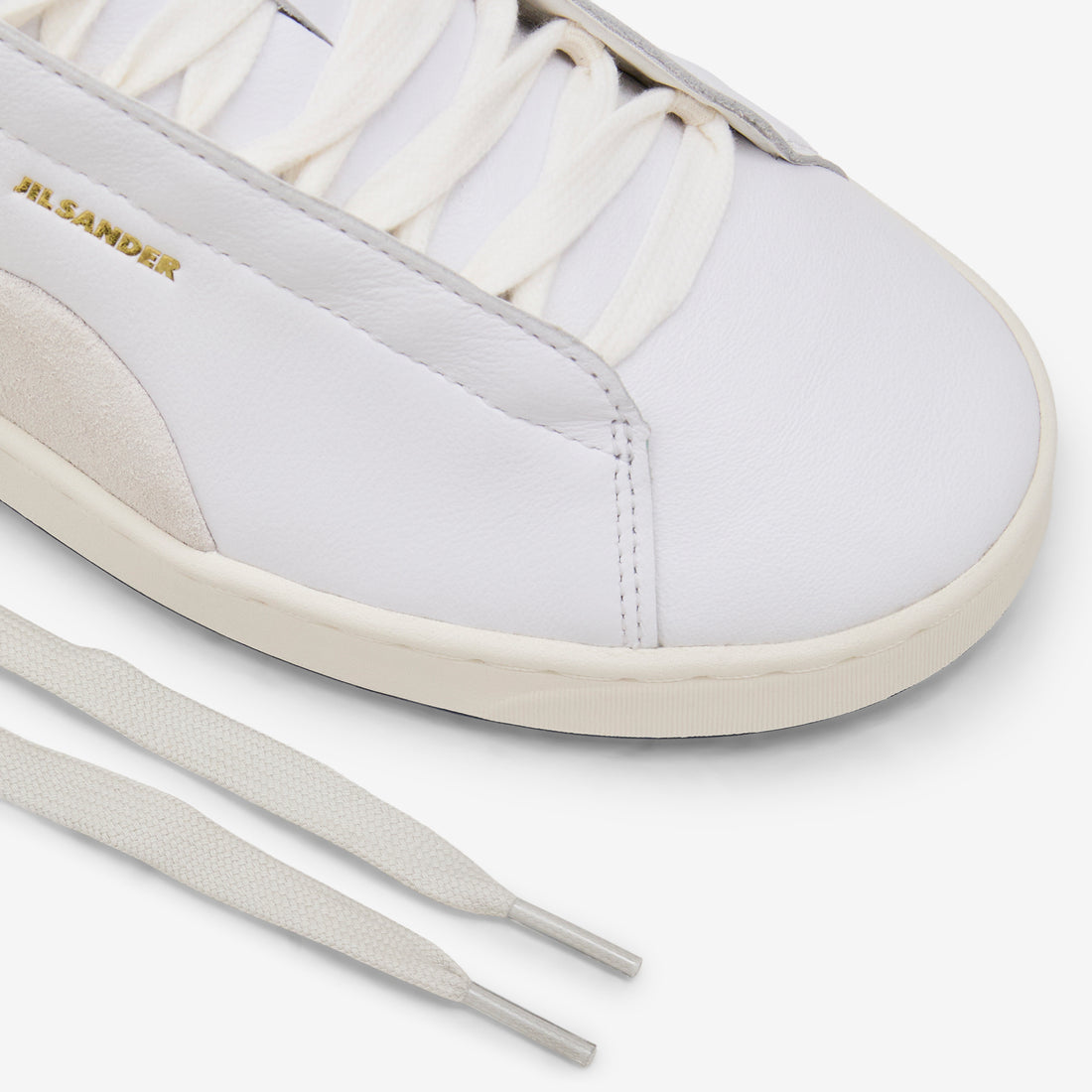Jil Sander x Suede PUMA White | Warm White Footwear