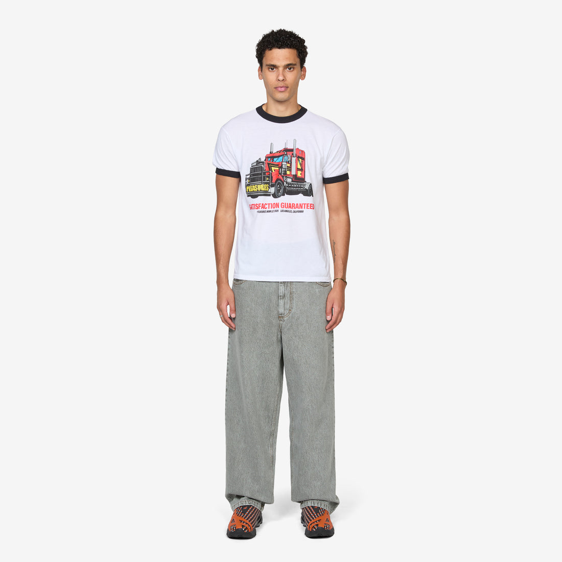 Big Load Ringer T-Shirt White Tees