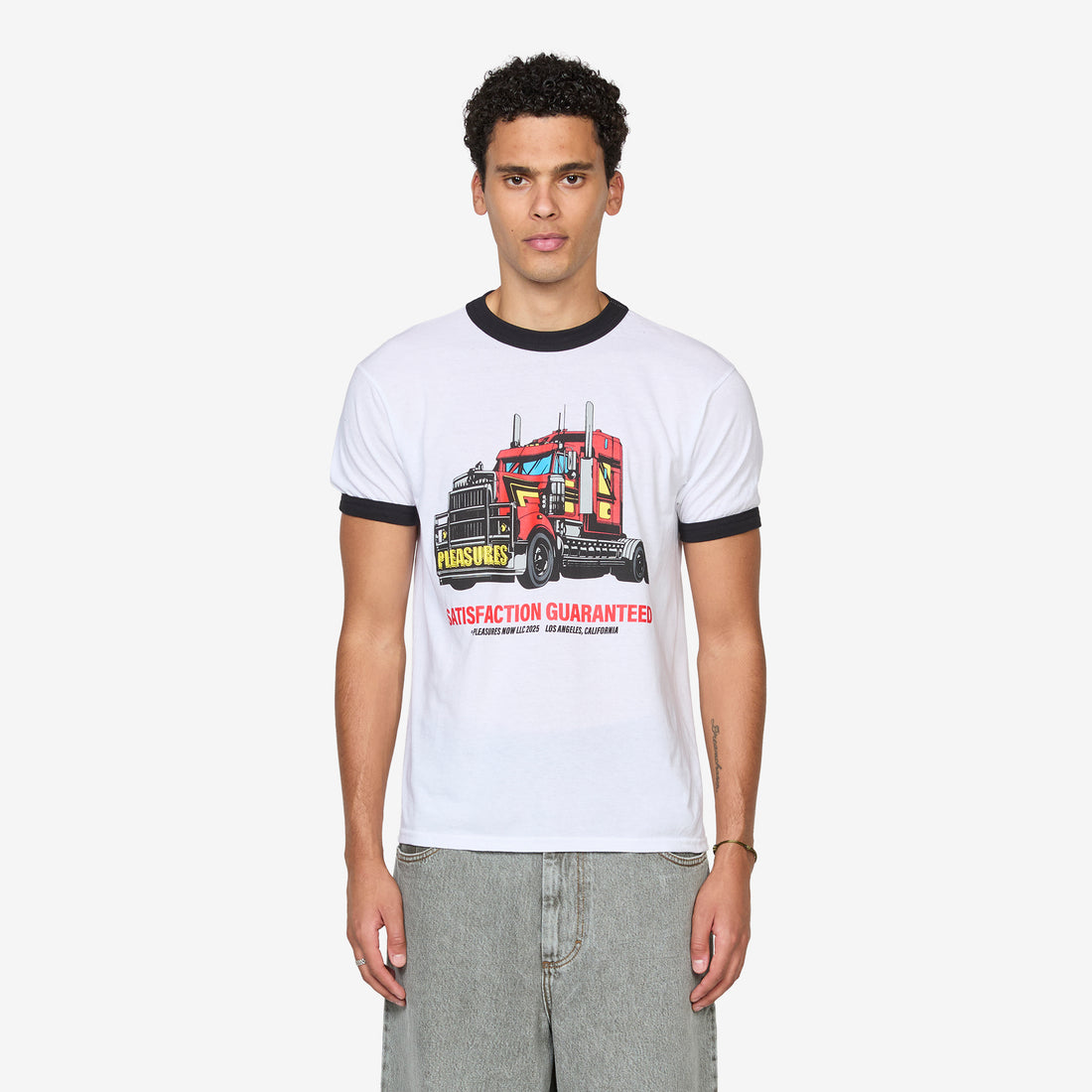 Big Load Ringer T-Shirt White Tees