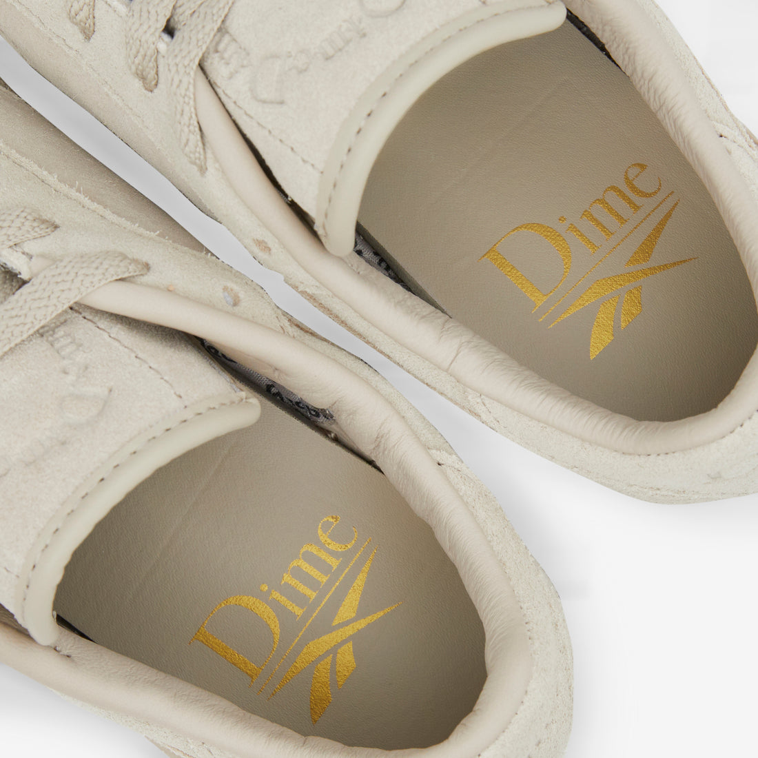 Dime x Club C Revenge Light Sand | Gold Metallic Footwear