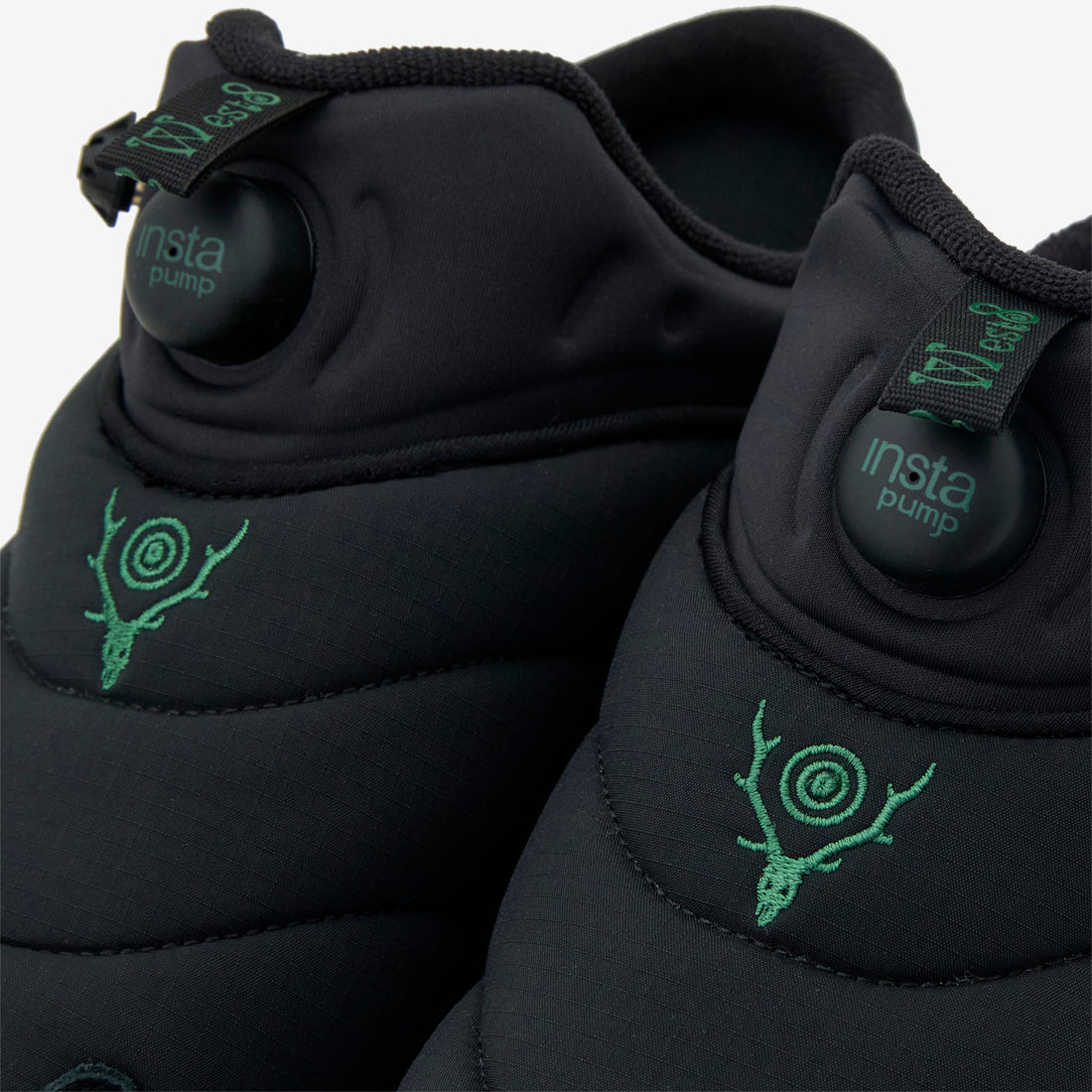 South2 West8 x Instapump Fury Mule Black | Green Footwear