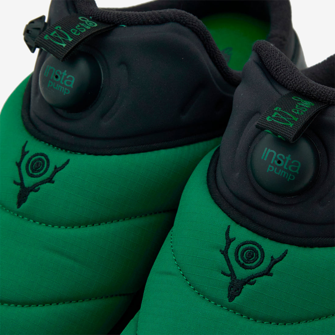 South2 West8 x Instapump Fury Mule Green | Black Footwear