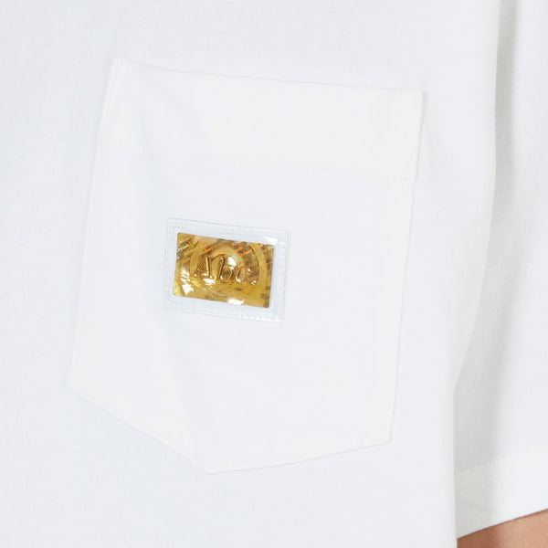 Abc. 123 Short Sleeve Pocket T-Shirt White