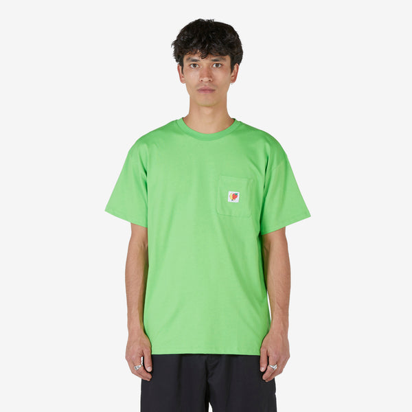 Unisex Logo Label T-Shirt Green