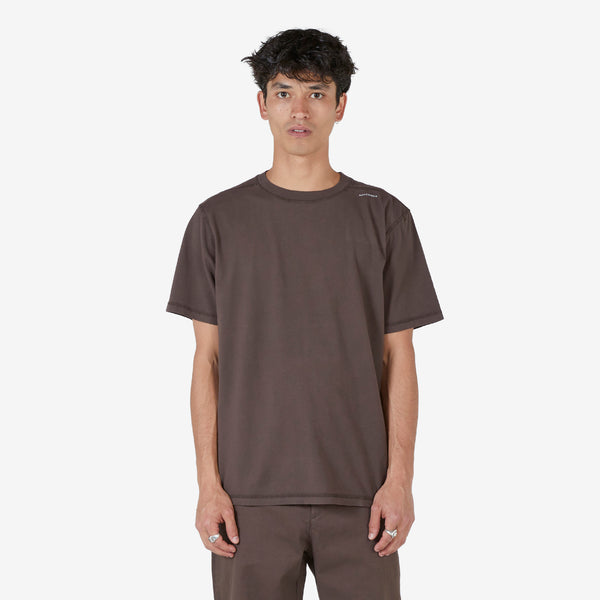 WRKS T-Shirt Washed Brown