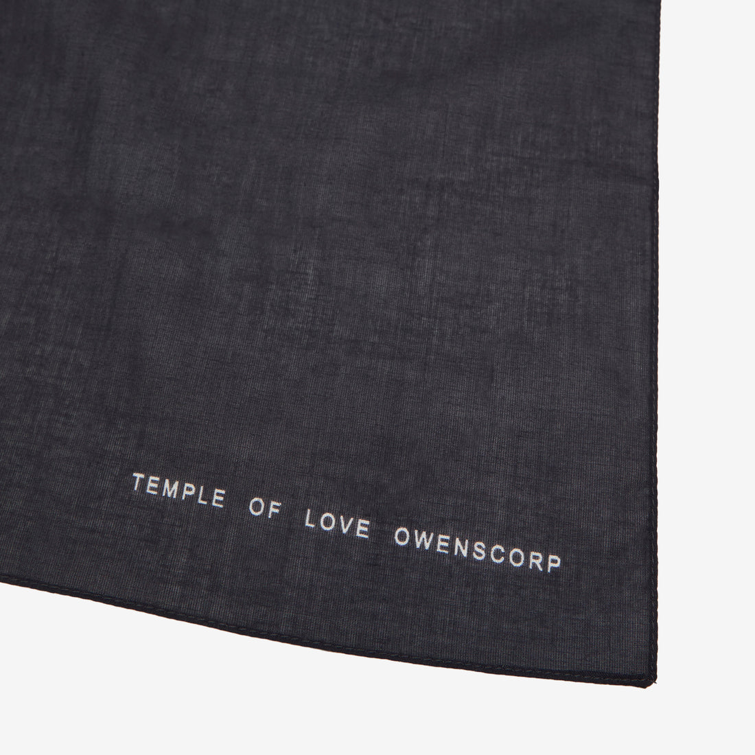 Penta Bandana Black | Pearl Printed Cotton Accessories