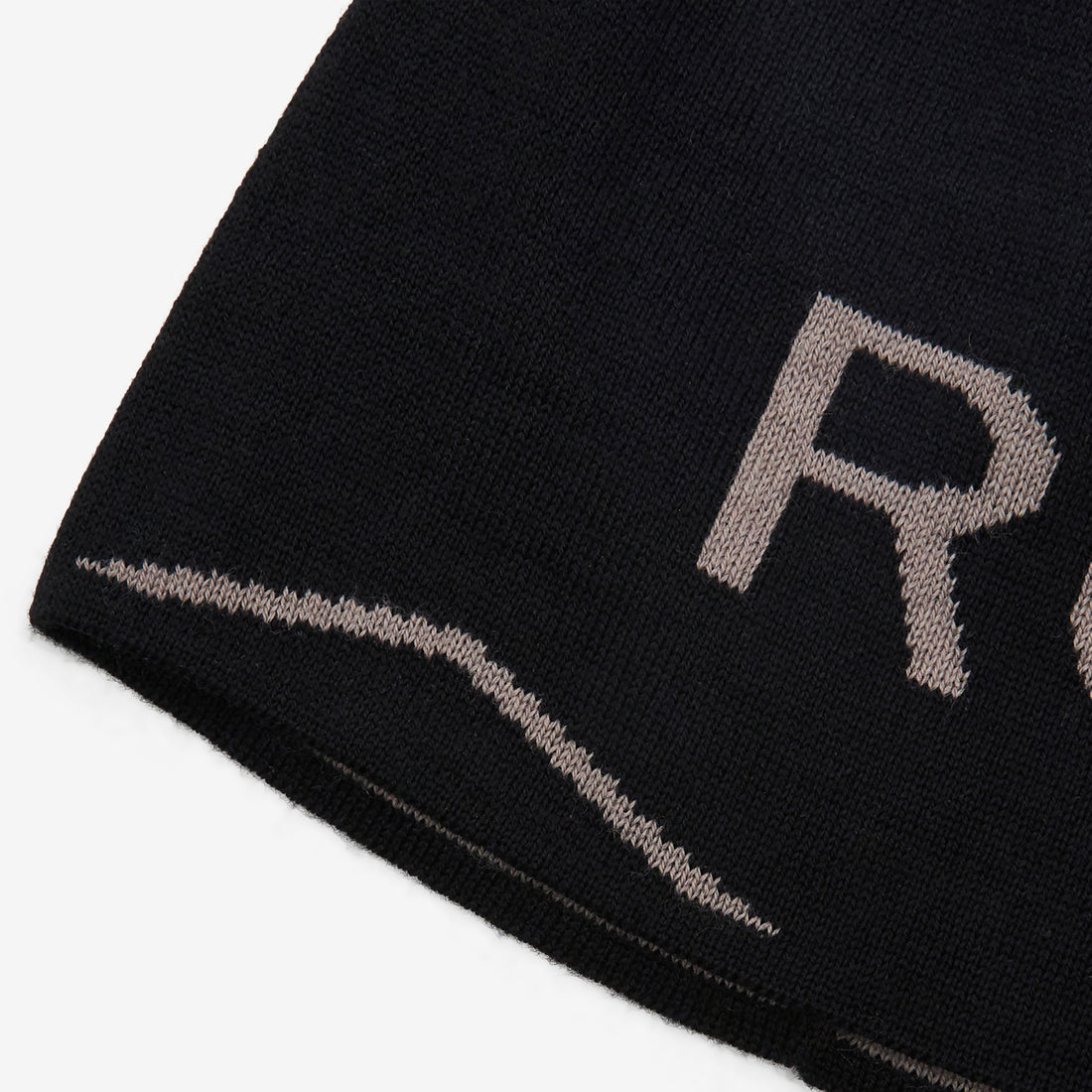 Logo Wool Beanie Black Headwear