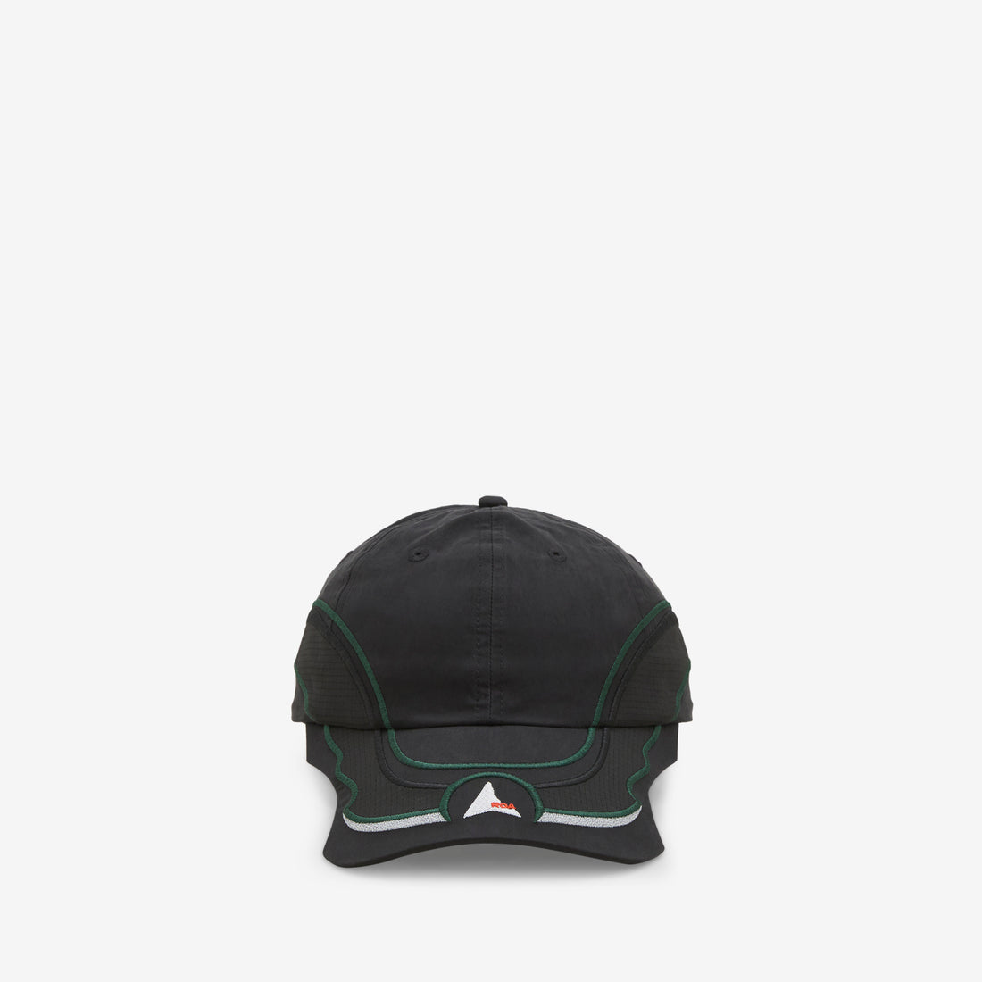 Pursuit 6 Panel Cap Washed Black Headwear