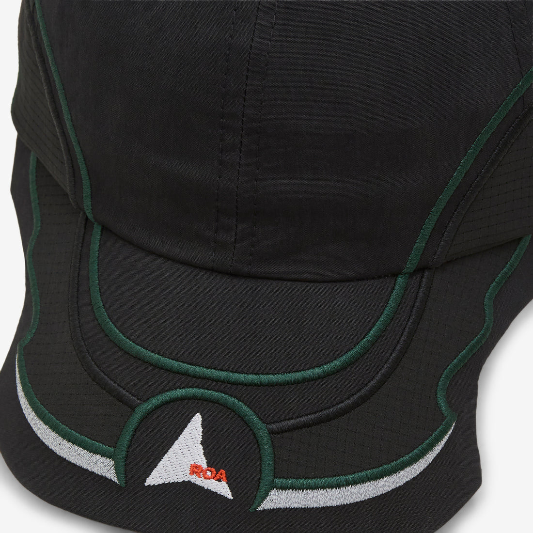 Pursuit 6 Panel Cap Washed Black Headwear