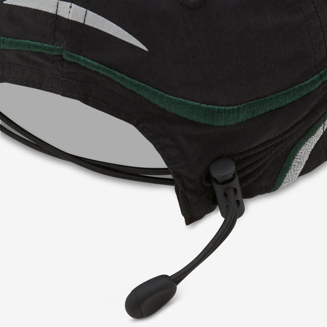 Pursuit 6 Panel Cap Washed Black Headwear