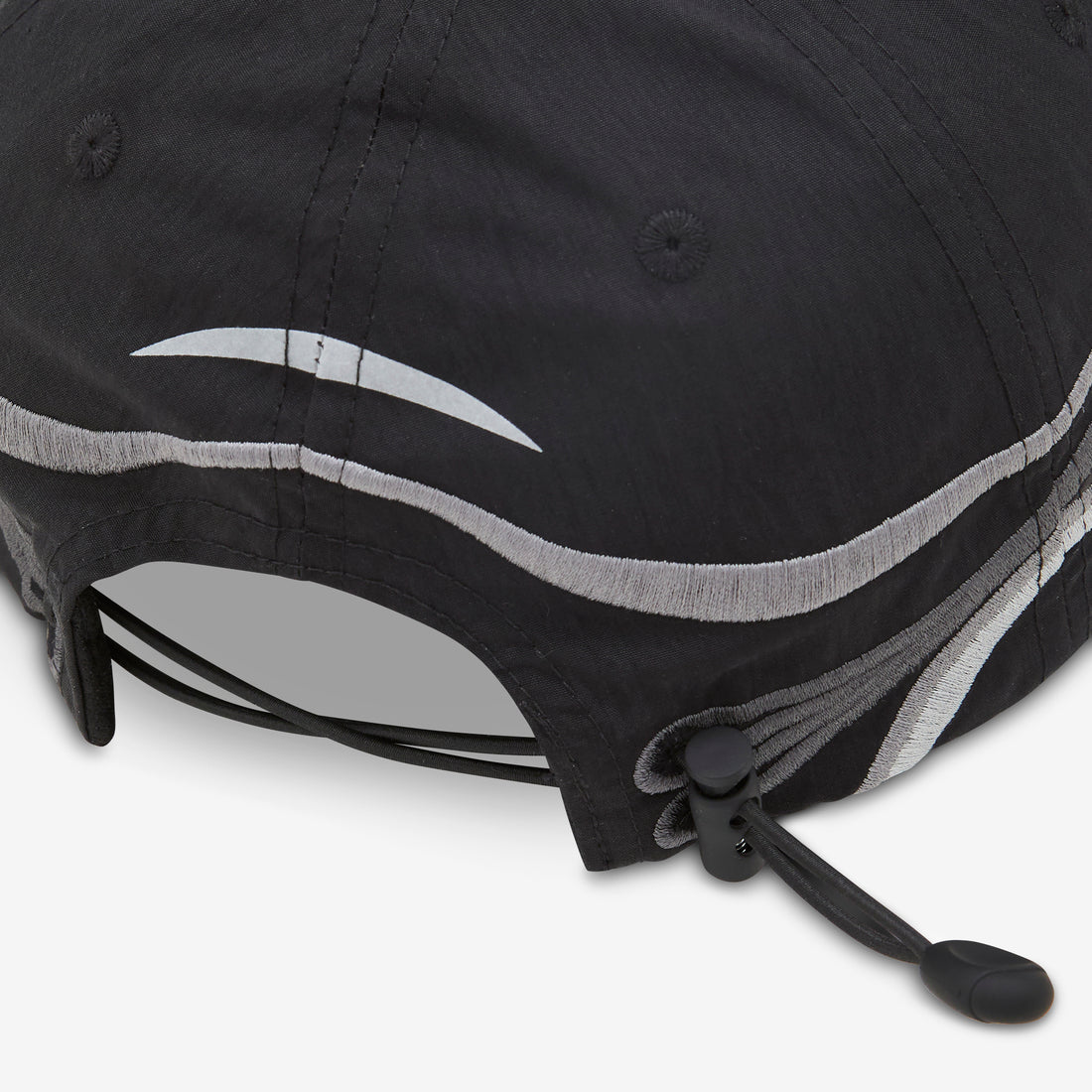 Pursuit 6 Panel Cap Black Headwear