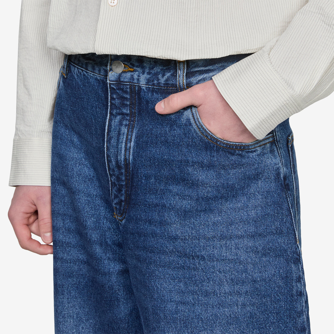 Paolo Pant Worn Wash Indigo Pants